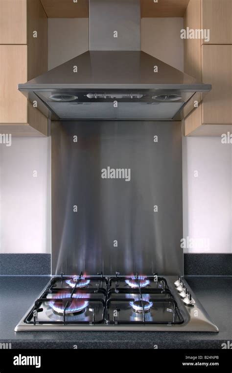 extractor hood for gas hob